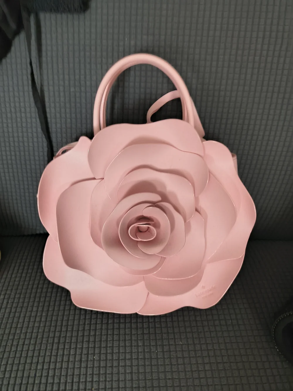kate spade Pink Floral Mini Rose Satchel - Picture 2 of 4